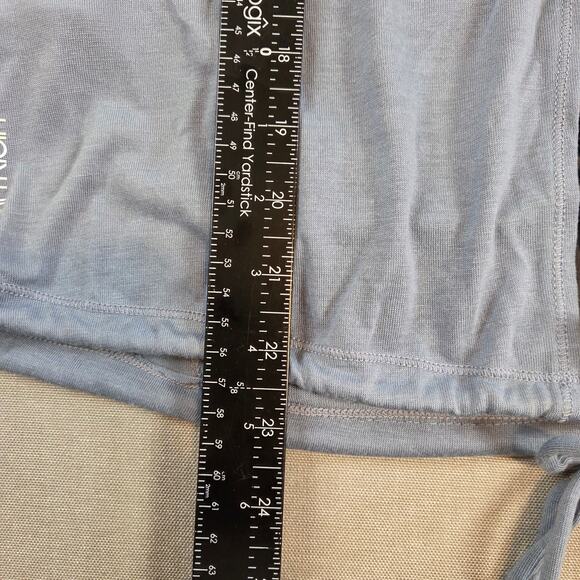 Calvin Klein Performance Long Sleeve Drawstring Top Blue XS NWT - Picture 15 of 16